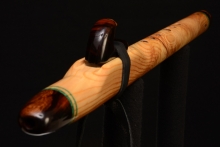 Ponderosa Pine Burl Native American Flute, Minor, Mid F#-4, #F32K